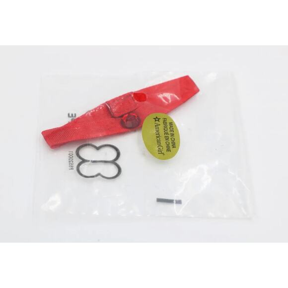 NEW American Girl July BIRTHSTONE CHOKER Doll Necklace Remarkable Ruby Accessory - Picture 4 of 8